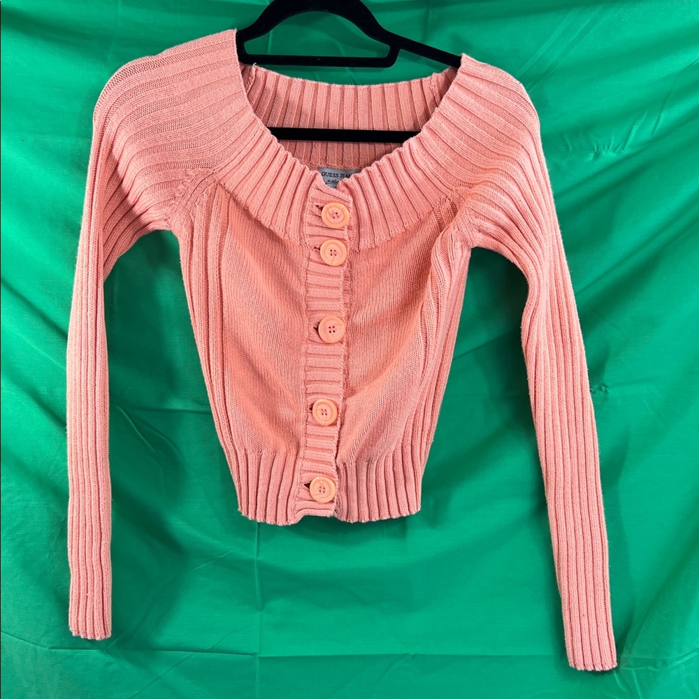 Guess Pink Knit Sweater